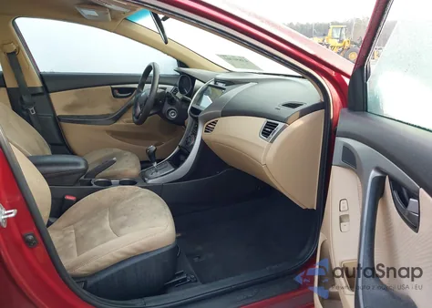 2013 Hyundai Elantra Gls from USA, damaged, VIN 5NPDH4AE2DH261943